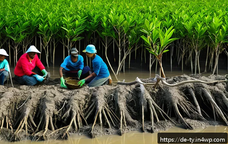 맹그로브 생태계 파괴의 원인과 해결책 관련 이미지 2