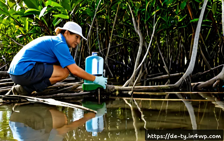 맹그로브 보존을 위한 과학적 연구 방향 - Photorealistic coastal field research in a protected mangrove estuary, two European environmental sc...